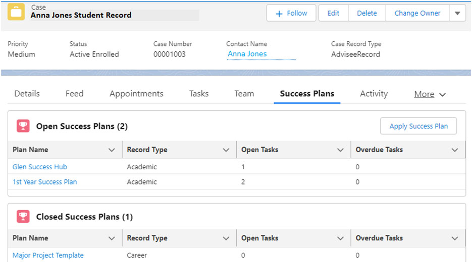 Student Success Hub for Higher Education Case Study