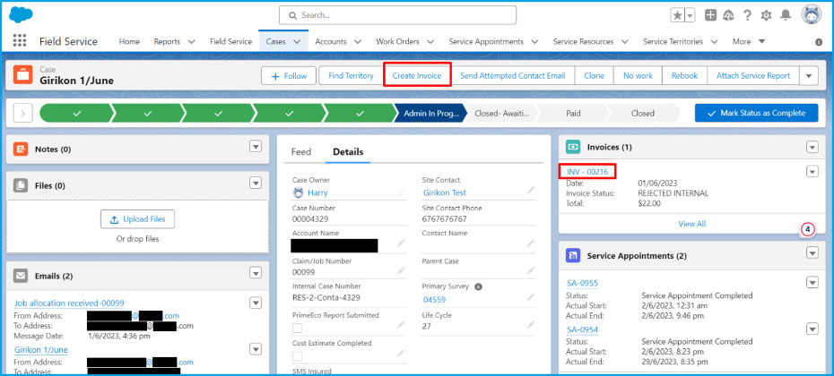 Simplified Invoice Creation