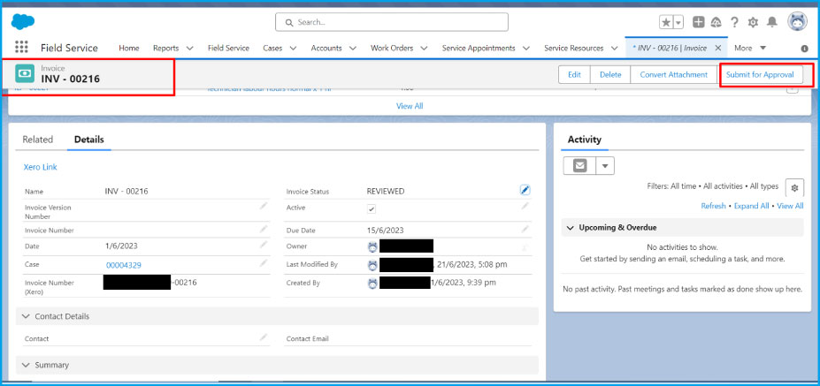 Efficient Invoice Approval Process